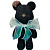 Алмазная мозаика на фигурке Black bear Draw me! 156-DB035
